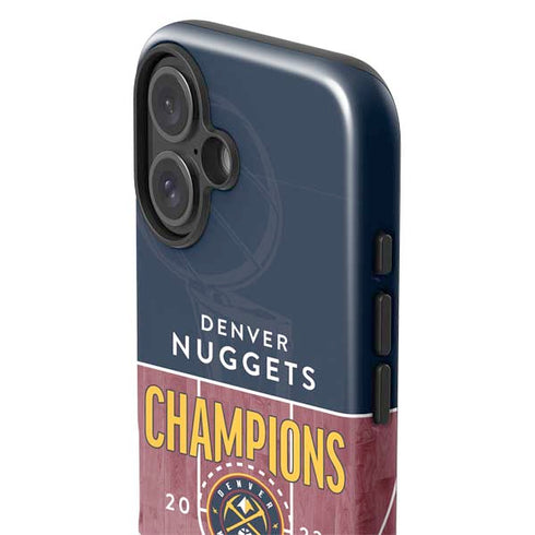 NBA Champions 2023: Denver Nuggets iPhone 16 Impact Case